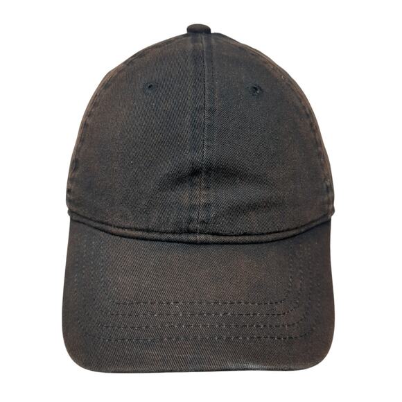 Old Navy Slideback Hat Solid Brown One Size Adjustable Blank Outdoor - Picture 1 of 9